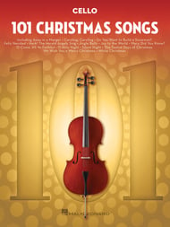 101 Christmas Songs Cello Book cover